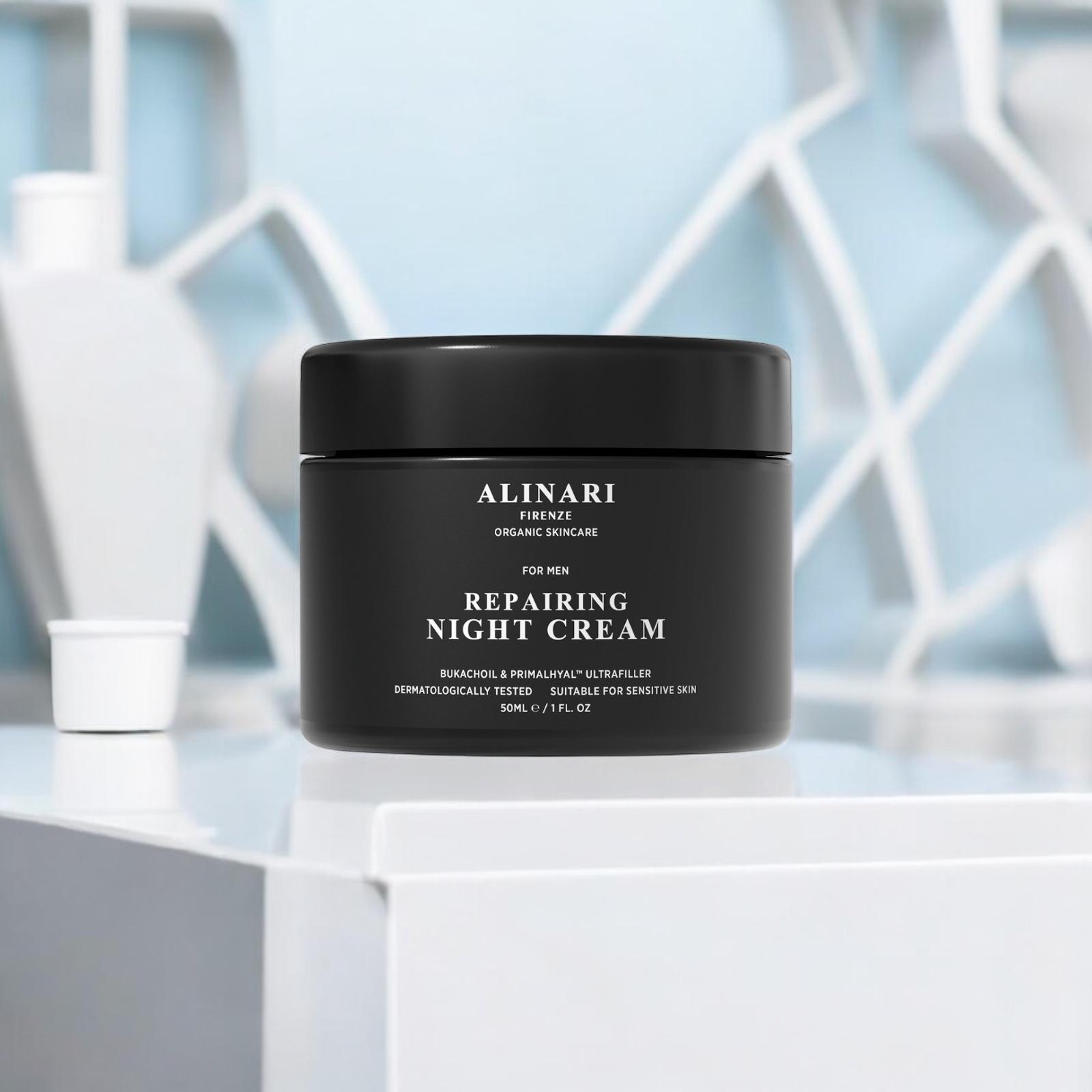 Repairing Night Cream for Men | Alinari Firenze